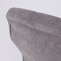 Кресло Akshome HARMONY (Хармони) серая ткань/хром купить в Минске