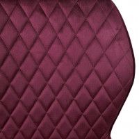 Стул AksHome HARVEY (Харвей) винный велюр G062-35/черный купить в Минске