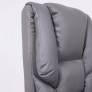 Кресло AksHome Homer Eco экокожа темно-серый