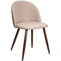 Стул AksHome HONNOR (Хонор) бежевая ткань 1701-3/орех