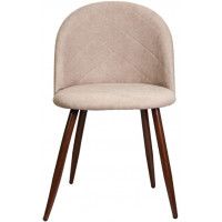 Стул AksHome HONNOR (Хонор) бежевая ткань 1701-3/орех купить в Минске