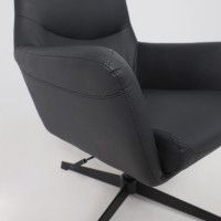 Кресло Akshome Hudson (Хадсон) экокожа черный PU-24/черный купить в Минске Кресло Akshome Hudson (Хадсон) экокожа черный PU-24/черный купить в Минске