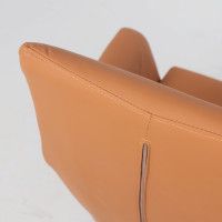 Кресло Akshome Hudson (Хадсон) экокожа охра PU-17/черный купить в Минске