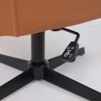 Кресло Akshome Hudson (Хадсон) экокожа охра PU-17/черный купить в Минске