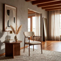 Стул ИЛОНА ЛАЙТ дуб натуральный / покрытие терра / крем купить в Минске