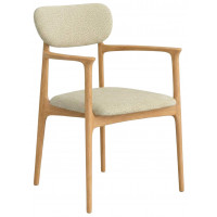 Стул ИЛОНА ЛАЙТ дуб натуральный / покрытие бесцветное / крем