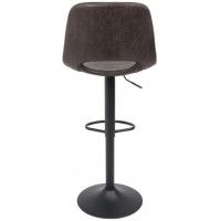 Стул барный AksHome INDIANA (Индиана) экокожа графит PU C-05/черный купить в Минске