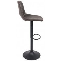 Стул барный AksHome INDIANA (Индиана) экокожа графит PU C-05/черный купить в Минске