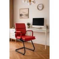 Кресло AksHome INDIGO (Индиго) CF красный/черный купить в Минске Кресло AksHome INDIGO (Индиго) CF красный/черный купить в Минске