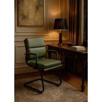 Кресло AksHome INDIGO (Индиго) CF зеленый/черный купить в Минске