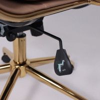 Кресло AksHome INDIGO (Индиго) кофейный/золотой купить в Минске