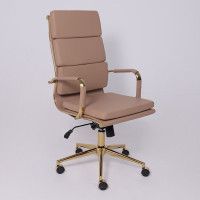 Кресло AksHome INDIGO (Индиго) кофейный/золотой купить в Минске