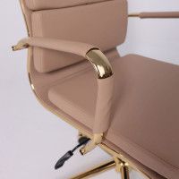 Кресло AksHome INDIGO (Индиго) кофейный/золотой купить в Минске