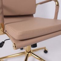 Кресло AksHome INDIGO (Индиго) кофейный/золотой купить в Минске