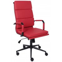 Кресло AksHome INDIGO (Индиго) красный/черный