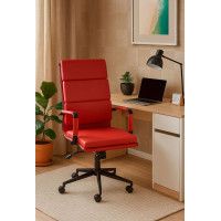 Кресло AksHome INDIGO (Индиго) красный/черный купить в Минске