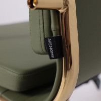 Кресло AksHome INDIGO (Индиго) зеленый/золотой купить в Минске