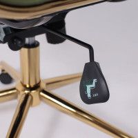 Кресло AksHome INDIGO (Индиго) зеленый/золотой купить в Минске