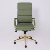 Кресло AksHome INDIGO (Индиго) зеленый/золотой купить в Минске