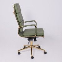 Кресло AksHome INDIGO (Индиго) зеленый/золотой купить в Минске