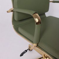 Кресло AksHome INDIGO (Индиго) зеленый/золотой купить в Минске