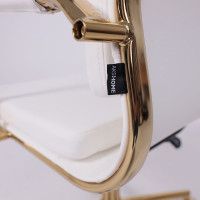 Кресло AksHome INDIGO (Индиго) LB белый/золотой купить в Минске