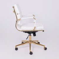 Кресло AksHome INDIGO (Индиго) LB белый/золотой купить в Минске