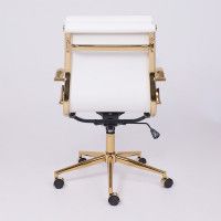 Кресло AksHome INDIGO (Индиго) LB белый/золотой купить в Минске