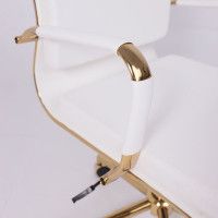 Кресло AksHome INDIGO (Индиго) LB белый/золотой купить в Минске