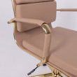Кресло AksHome INDIGO (Индиго) LB кофейный/золотой купить в Минске