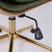 Кресло AksHome INDIGO (Индиго) LB зеленый/золотой купить в Минске