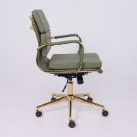 Кресло AksHome INDIGO (Индиго) LB зеленый/золотой купить в Минске