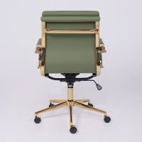 Кресло AksHome INDIGO (Индиго) LB зеленый/золотой купить в Минске