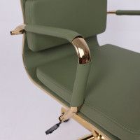 Кресло AksHome INDIGO (Индиго) LB зеленый/золотой купить в Минске