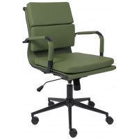 Кресло AksHome INDIGO (Индиго) LB зеленый/черный