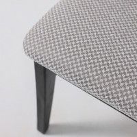 Стул Ингольф черный тон 9/серая ткань Аризона дождь 149/2 купить в Минске