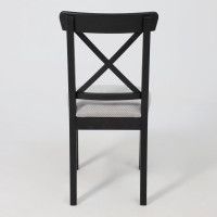 Стул Ингольф черный тон 9/серая ткань Аризона дождь 149/2 купить в Минске