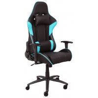 Кресло AksHome IRON (Айрон) бирюзовый/черный