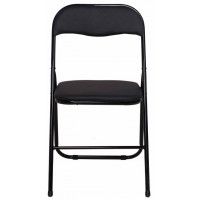 Стул складной AksHome JAKE (Джейк) кожзам черный купить в Минске