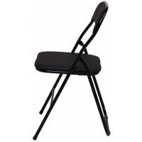 Стул складной AksHome JAKE (Джейк) кожзам черный купить в Минске