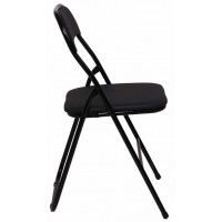 Стул складной AksHome JAKE (Джейк) кожзам черный купить в Минске