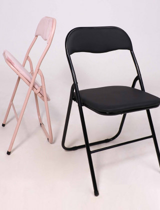 Стул складной AksHome JAKE (Джейк) велюр нежно-розовый купить в Минске