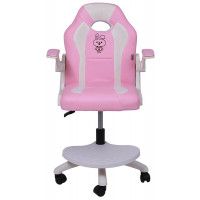 Кресло поворотное JASMINE, WHITE, ткань, розовый купить в Минске Кресло поворотное JASMINE, WHITE, ткань, розовый купить в Минске