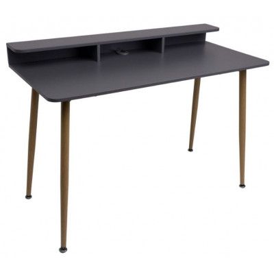 Стол письменный AksHome JASPER (Джаспер) серый/бук купить в Минске