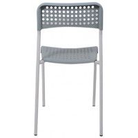 Стул AksHome JOY (Джой) серый/белый купить в Минске