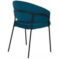 Кресло JUST (Джаст) бирюзовый VELUTTO 20 / черный купить в Минске