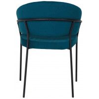 Кресло JUST (Джаст) бирюзовый VELUTTO 20 / черный купить в Минске