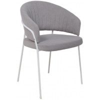 Кресло JUST (Джаст) антрацитовый Brandy Light 28/белый Кресло JUST (Джаст) антрацитовый Brandy Light 28/белый