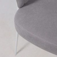 Кресло JUST (Джаст) антрацитовый Brandy Light 28/белый купить в Минске