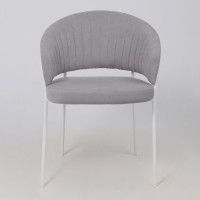 Кресло JUST (Джаст) антрацитовый Brandy Light 28/белый купить в Минске